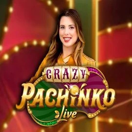 Official Live Casino logo: Crazy Pachinko by Evolution at Casino Euro