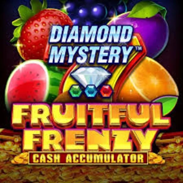 Diamond Mystery Fruitful Frenzy Cash Accumulator by Greentube, showcased at euroscolaonline.com – game logo