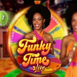Live Casino logo of Funky Time from Evolution at Casino Euro