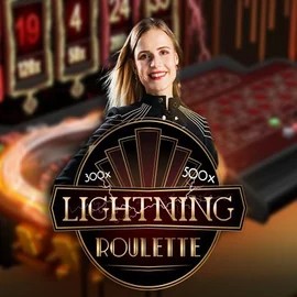 Lightning Roulette logo – Live Casino by Evolution at Casino Euro