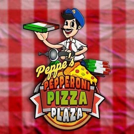 Peppe’s Pepperoni Pizza Plaza logo by Pragmatic Play Casino Euro